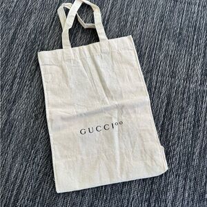 Gucci Tote Canvas Cotton 100 Year Anniversary
